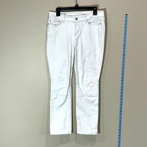Beautiful White Dress Pants By Ann Taylor. Size 8